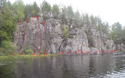 Fjellsportdag med kameratredning, tradklatring og kunnskapsdeling 